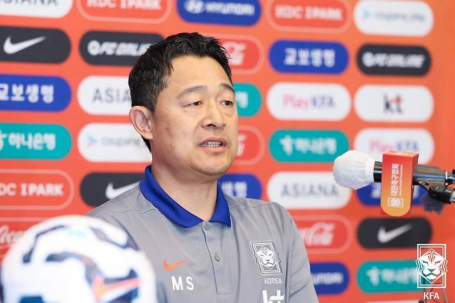 이민성 23세 이하(U-23) 축구대표팀 감독. /사진=대한축구협회 제공