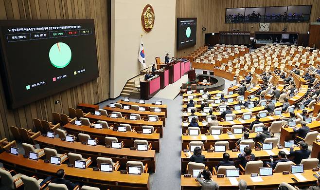 ▲ 허위조작근절법이 민주당 주도로 처리되고 있다. /연합뉴스