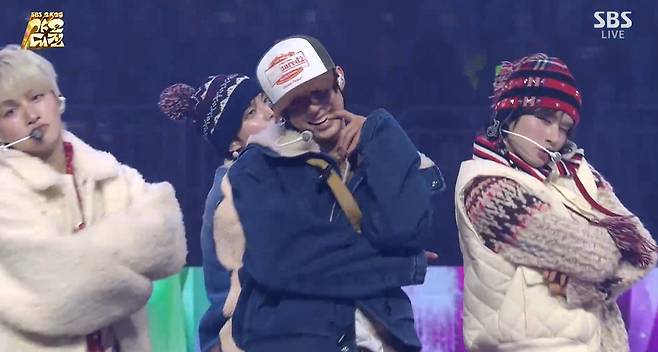 사진=SBS ‘가요대전’ 방송 캡처