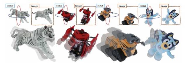 개발된 AI 모델의 기능. 3D 캐릭터의 자세를 빨간박스 안의 캐릭터의 자세로 바꿀 수 있다. 연구그림=UNIST