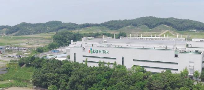 충북 음성에 있는 DB하이텍 상우 공장