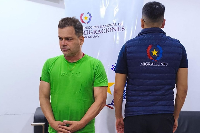 해외 도피를 시도하다 구금된 실비네이 바스케스 전 브라질 연방고속도로경찰청장. 연합뉴스 AFP