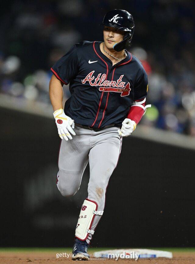 애틀랜타 브레이브스 시절의 김하성./게티이미지코리아