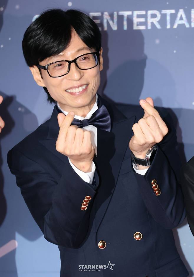 놀면 뭐하니 유재석이 29일 오후 서울 마포구 상암동 MBC에서 진행된 '2025 MBC 방송연예대상' 레드카펫행사에 참석해 포즈를 취하고 있다. /2025.12.29 /사진=이동훈 photoguy@