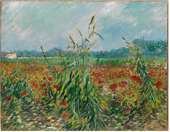 반 고흐 '밀밭의 양귀비' ⓒ이엔에이파트너스