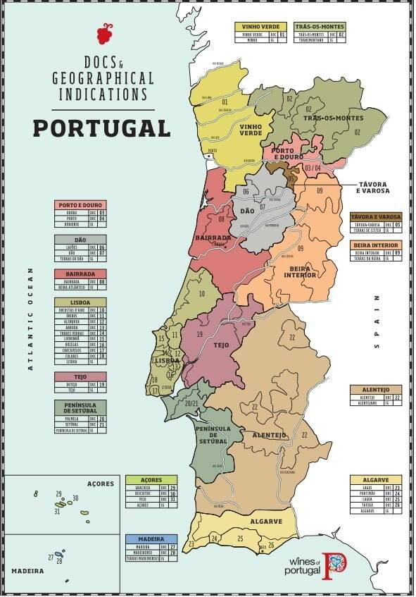 포르투갈 와인산지.