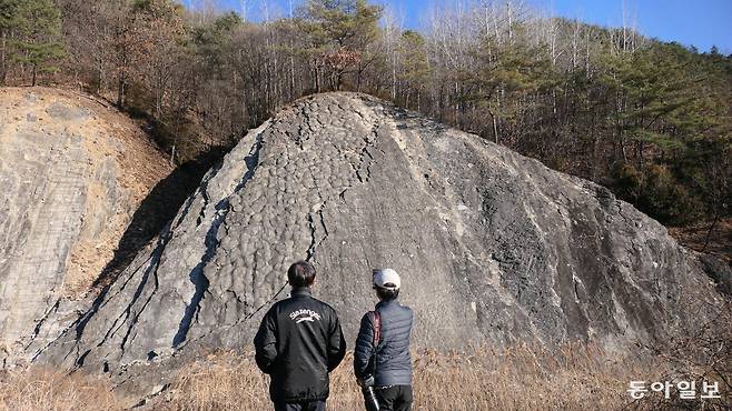 문곡리 스트로마톨라이트.