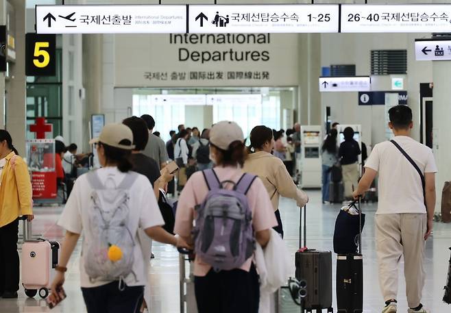 제주국제공항 국제선 출발장. 사진=연합뉴스