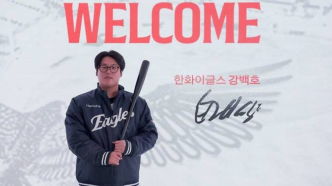 ▲ 근래 들어 파워의 반등을 보여주고 있는 강백호는 한화 장타력 보강의 큰 힘을 보탤 것으로 기대를 모은다 ⓒ한화 이글스