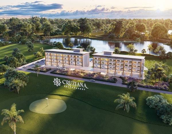 골프호텔 예상 조감도.(사진 | 크루지아나 홀딩스)