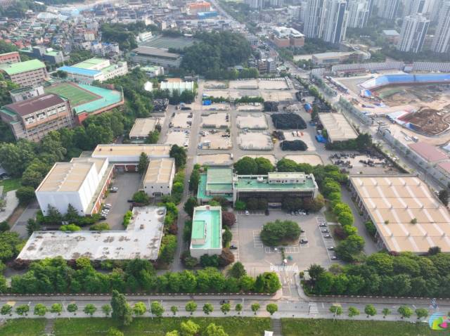 경기도 의왕시 내손동 한국전력공사 경기자재센터 일대 전경. 사진 제공=의왕시