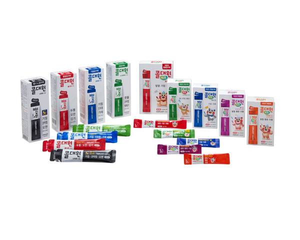 현재 판매 중인 ‘콜대원’ 제품군 / 대원제약 제공