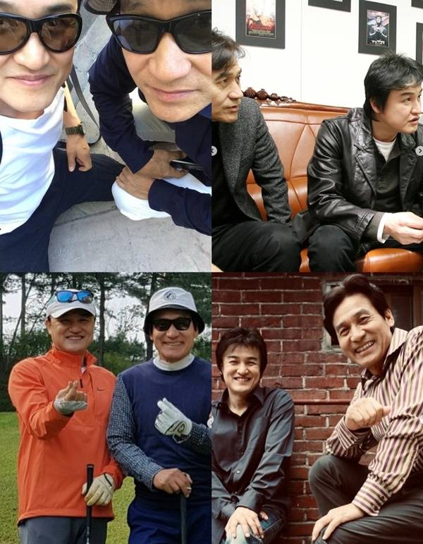 박중훈, 故 안성기 / 사진=SNS 캡처