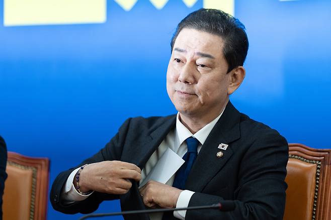 김병기 전 더불어민주당 원내대표./뉴스1