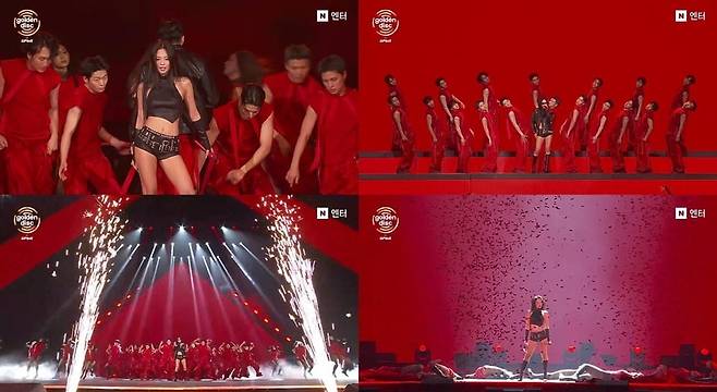 사진='제40회 골든디스크어워즈 with 업비트' 방송 화면 캡처