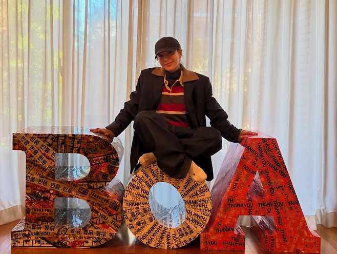 ▲ 보아. 출처| 보아 SNS