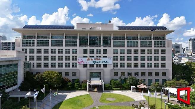 인천 연수구청 전경. 연수구 제공