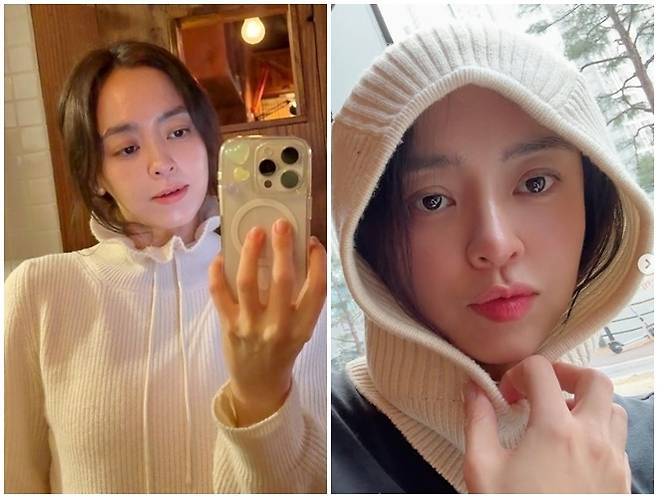 배우 강성연의 근황 사진이 온라인상에서 화제를 모으고 있다. 익숙했던 이미지와는 사뭇 달라진 분위기에 “못 알아볼 뻔했다”는 반응이 잇따르고 있다. / 사진 = 강성연 SNS