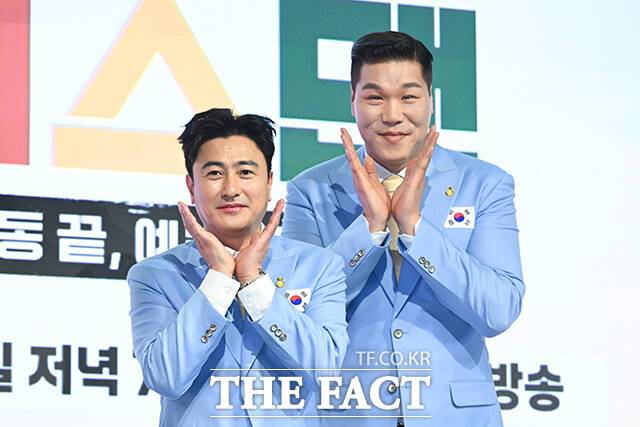 방송인 안정환(왼쪽)과 서장훈이 '예스맨'의 코치로 나선다. /서예원 기자