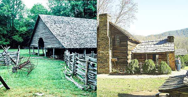 농가와 시골 풍경 그레이트 스모키 마운틴스국립공원의 곳곳에는 옛 사람들의 생활 흔적이 많이 남아 있다. 역사가 짧은 미국에서는 이런 허름한 농가 건물을 마치 콜로세움이나 아테네 신전처럼 대단한 유적으로 애지중지하고 있다. 그곳의 역사와 문화, 이야기들을 잘 정리해서 미래세대에게 물려주는 것도 국립공원의 역할이다.