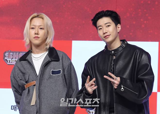 프로듀서 릴 모쉬핏, 박재범. (사진=서병수 기자 qudtn@edaily.co.kr)