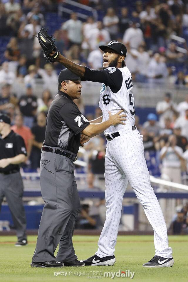 마이애미 말린스 시절 타이론 게레로./게티이미지코리아
