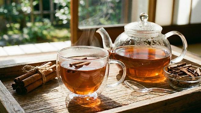 계피는 혈당 수치를 낮추는 데 효과적이다|출처: Gemini 생성