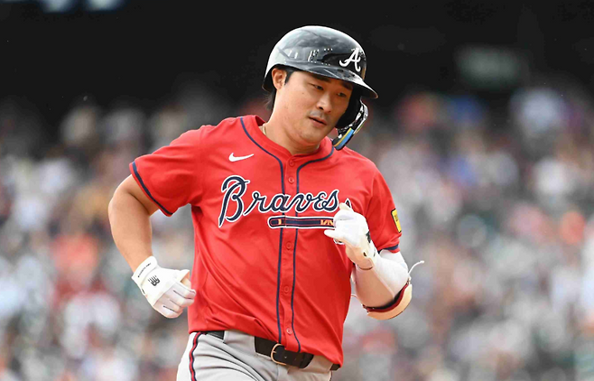 애틀랜타 브레이브스와 잔류 계약한 김하성. MLB닷컴 캡처