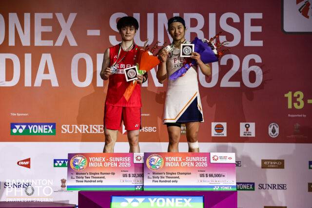 Wang Zhiyi and Ahn Seyoung./Badminton Photo
