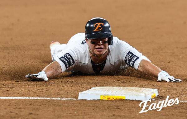 노시환과 한화의 다년계약 협상이 진행 중이다(사진=한화)