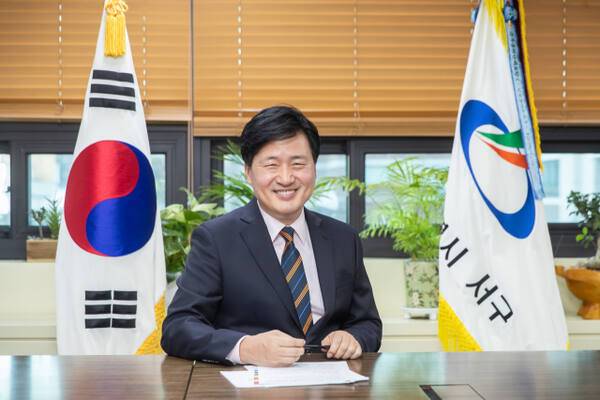 강범석 인천 서구청장. 인천 서구 제공