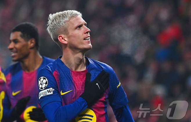 바르셀로나의 다니 올모. ⓒ AFP=뉴스1