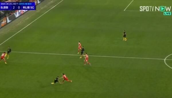 김민재의 퇴장 장면. ⓒ스포티비 나우