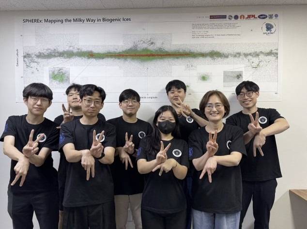 이정은 교수(앞줄 맨 오른쪽) 연구팀./과기정통부