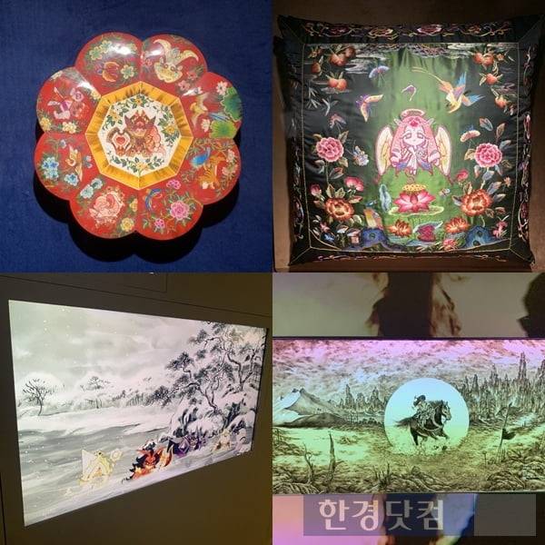 22일 서울 종로구 아라아트센터에서 열린 '쿠키런: 킹덤 아트 콜라보 프로젝트 특별전 - 위대한 왕국의 유산'. / 사진=홍민성 기자