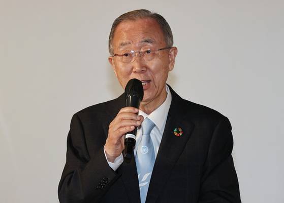 반기문 전 유엔 사무총장. 〈사진=연합뉴스〉