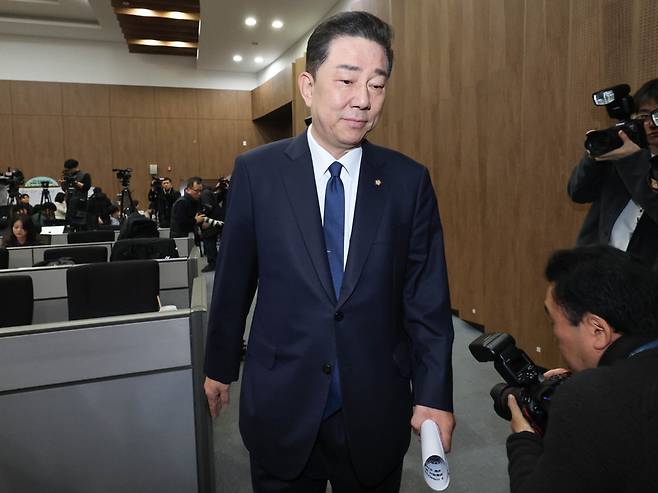 더불어민주당을 탈당한 김병기 의원/ 사진=연합뉴스