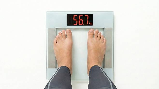 하루 약 1~2kg 정도의 체중 증감은 신진대사 과정에서 발생하는 정상적인 현상이다|출처: Gemini 생성