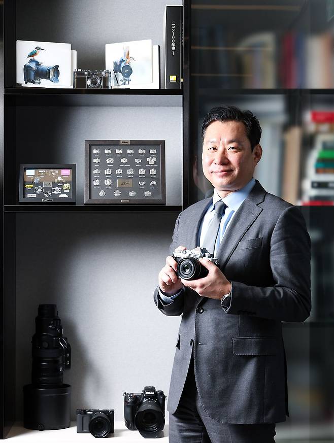 정해환 니콘이미징코리아 대표. 우상조 기자