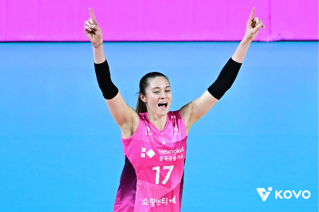 흥국생명 레베카. 사진=KOVO