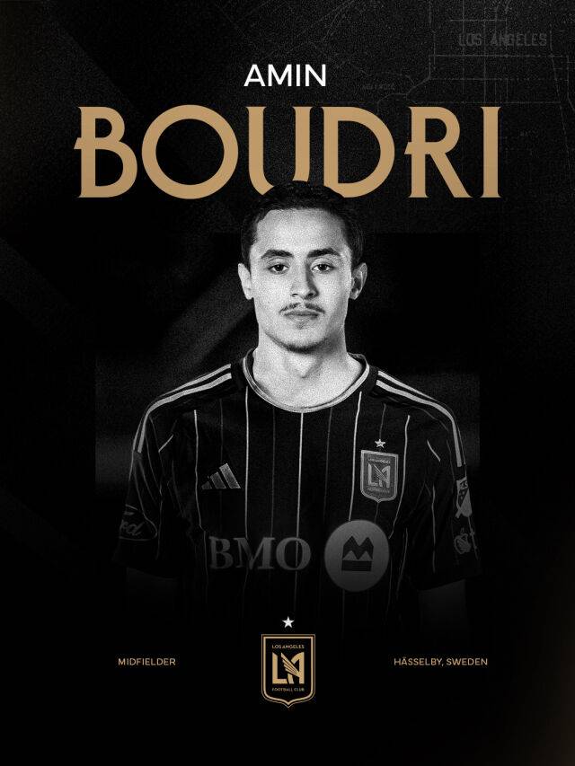 LA FC가 아민 부드리를 영입했다./LA FC