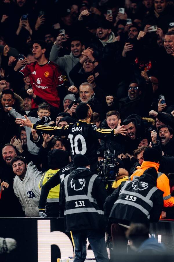 아스널을 꺾은 맨유(사진=맨체스터 유나이티드 SNS)