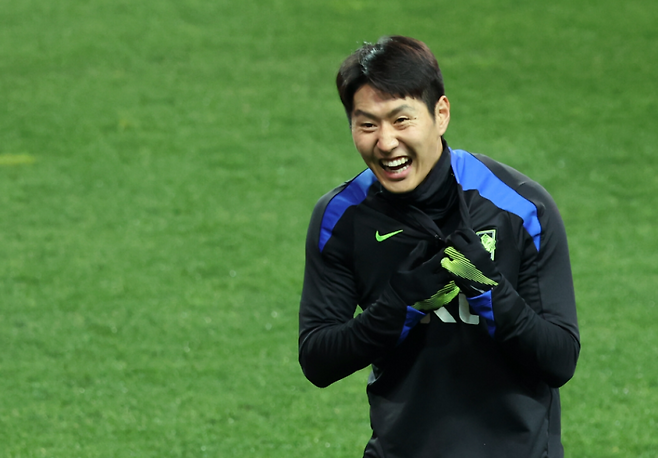 밝은 표정의 이강인 (사진=연합뉴스)