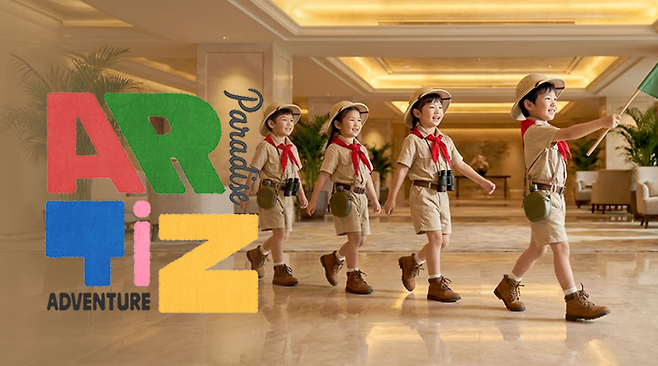 파라다이스 아티즈 어드벤처(ARTiZ ADVENTURE) 키비주얼