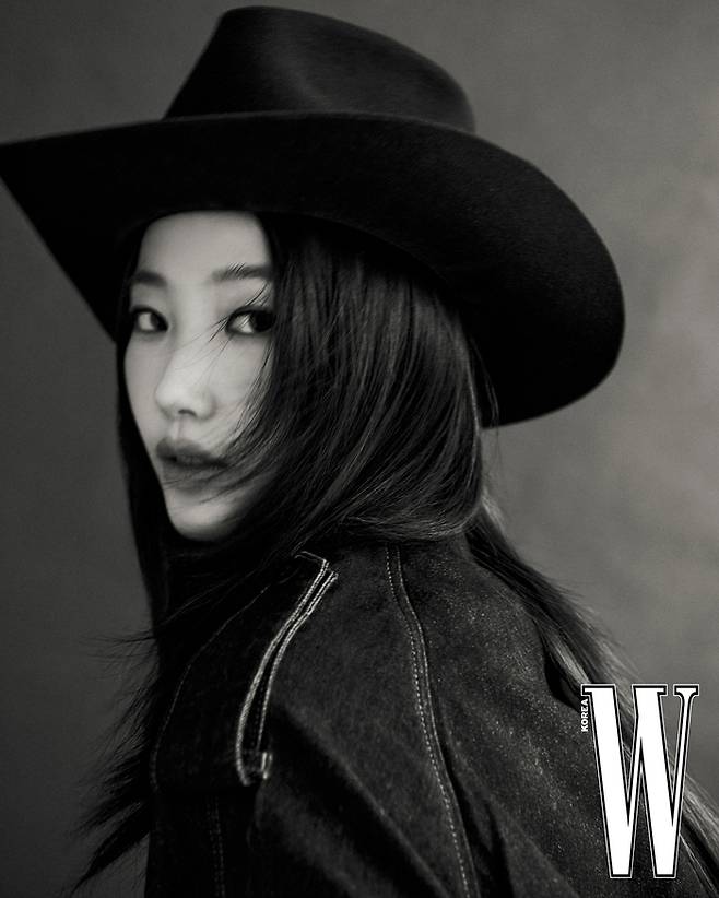 르세라핌 카즈하. 사진ㅣ더블유 코리아