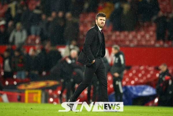 맨체스터 유나이티드 마이클 캐릭 감독. /사진=뉴시스(AP)