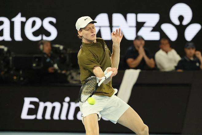 호주오픈 3년 연속 결승 진출 및 3연패 도전이 좌절된 시너