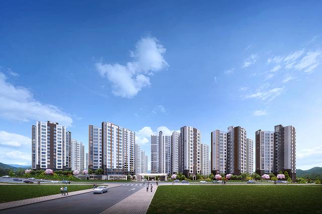 내포신도시 ‘디에트르 에듀시티’. (대방건설 제공)