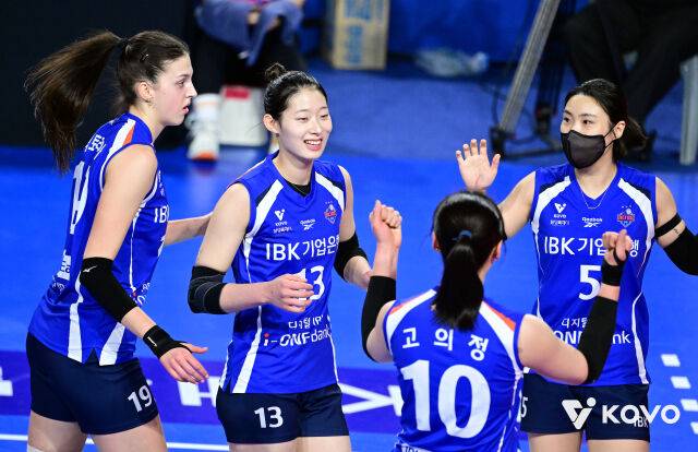 IBK기업은행 선수단./KOVO