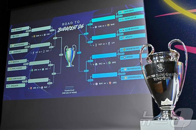 PSG가 UCL 16강 PO에서 모나코와 대결한다.ⓒ AFP=뉴스1